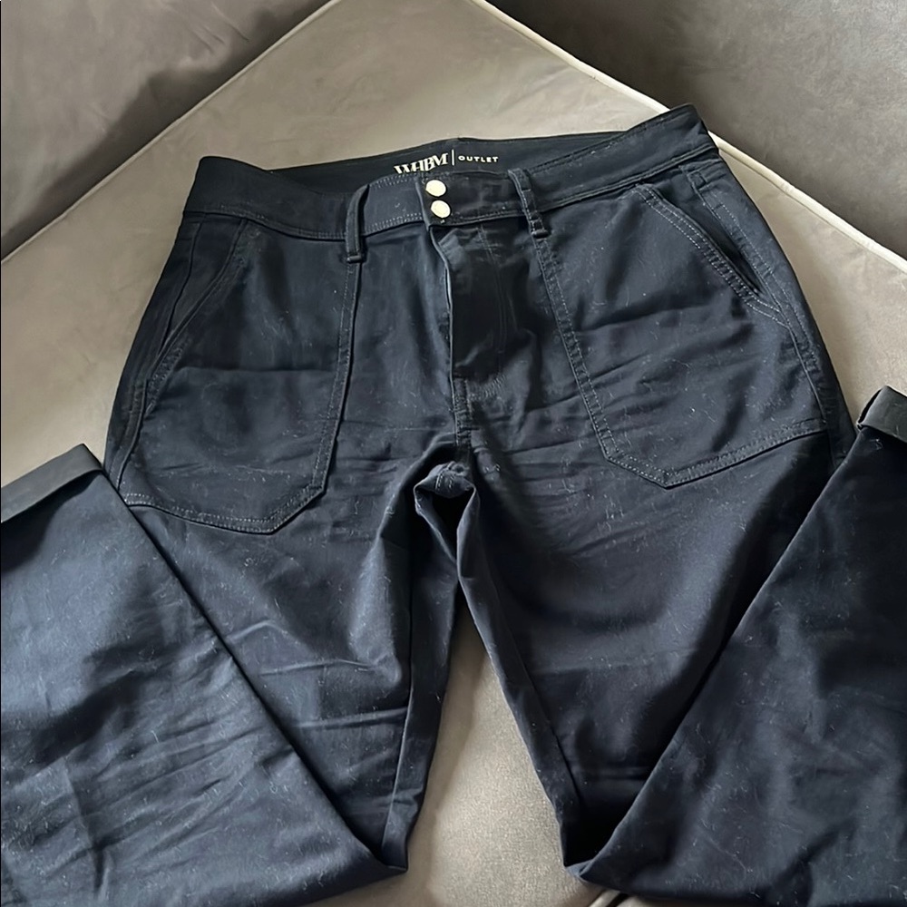 White House Black Market Black outlet straight Leg Jeans